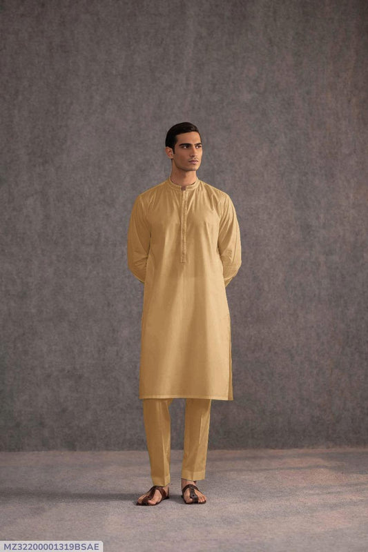 Men’s Unstitched Soft Cotton Plain Suit