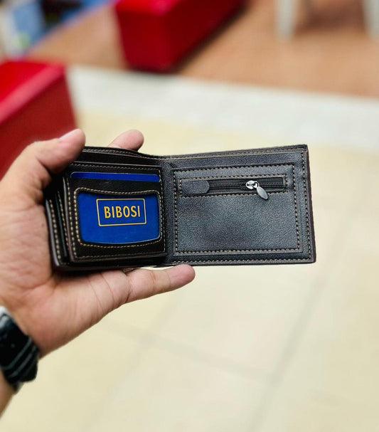 Men's Stylish Textured Leather Wallet